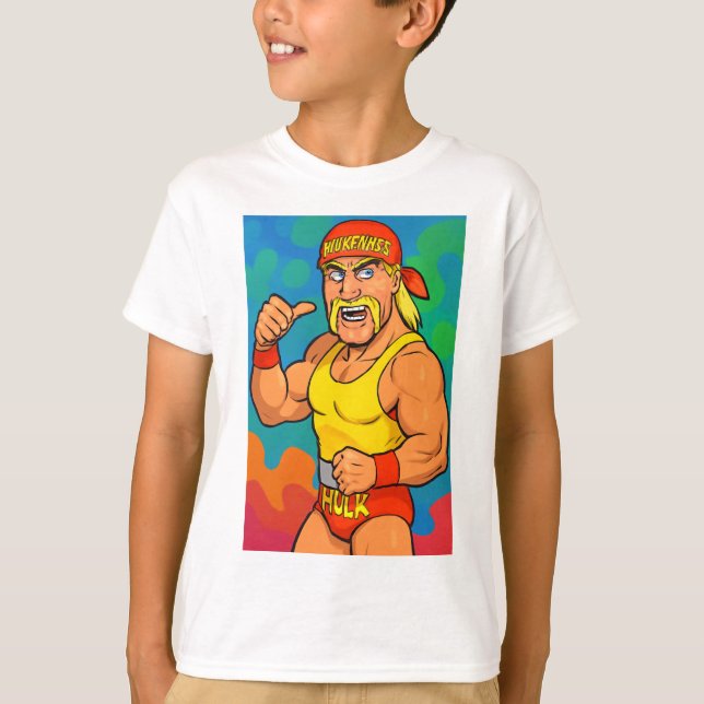 Camiseta Homenaje a Hulk Hogan (Anverso)