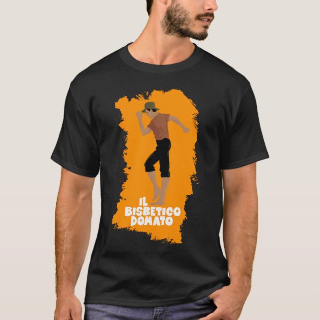 Camiseta Homenaje a Il Bisbetico Domato: Adriano Celentano  (Anverso)