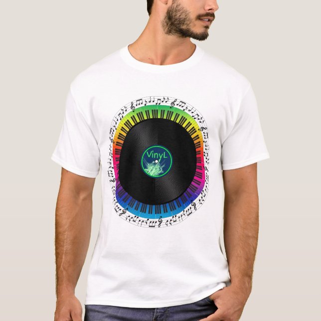 Camiseta Homenaje a la música (Anverso)