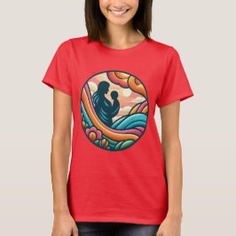 Camiseta Homenaje a las mujeres de las madres en lo básico