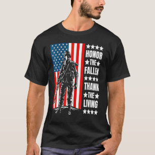 Camiseta Homenaje A Los Caídos Gracias A Vet Por El Día De 