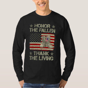 Camiseta Homenaje A Los Caídos Gracias Al Conmemorativo Vet