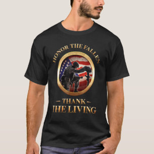 Camiseta Homenaje A Los Caídos Gracias Por El Día De Conmem