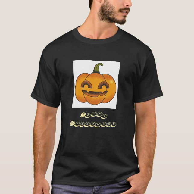 Camiseta Homenaje a los Halloween Ropa de Calabaza Hallowee (Anverso)