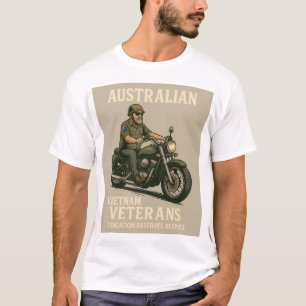 Camiseta Homenaje a los veteranos de Vietnam en Australia -