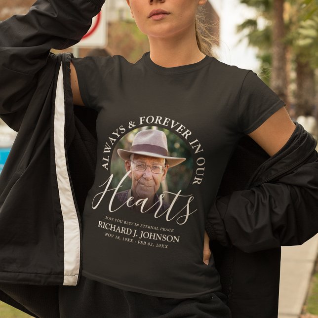 Camiseta Homenaje a memoria fotográfica 'para siempre en nu (Subido por el creador)