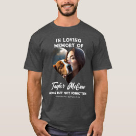 Camiseta Homenaje a su memoria: Personalizado de memoria