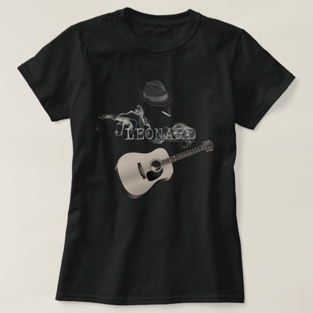 Camiseta Homenaje al cigarrillo Leonard (Diseño del anverso)