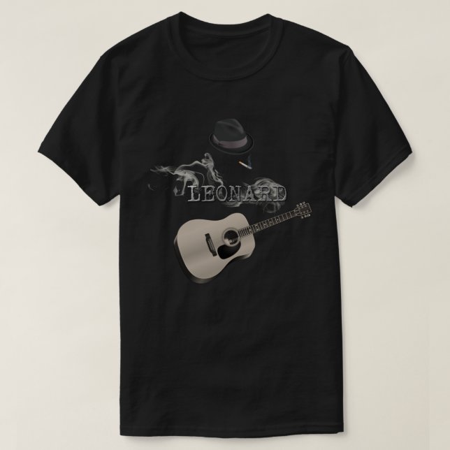 Camiseta Homenaje al cigarrillo Leonard (Diseño del anverso)