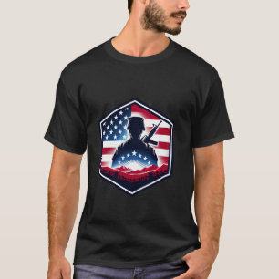 Camiseta Homenaje al fallecido veterano apoyo militar M