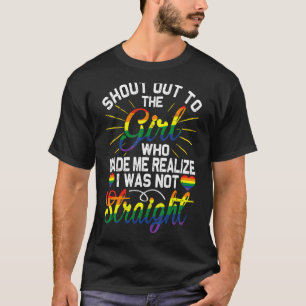 Camiseta Homenaje Al Orgullo Chica Lgbt Bandera Gay Lesbian