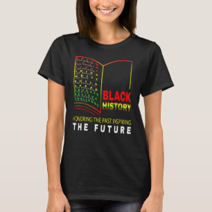 Camiseta Homenaje al pasado inspirador futuro negro african