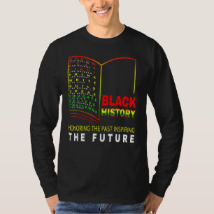 Camiseta Homenaje al pasado inspirador futuro negro african