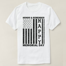 Camiseta Homenaje de la bandera de Estados Unidos recuerda 