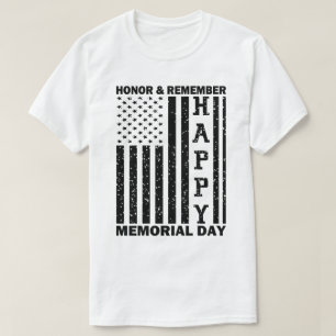 Camiseta Homenaje de la bandera de Estados Unidos recuerda 