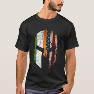 Camiseta Homenaje De Spartan Irlandés Estadounidense De San