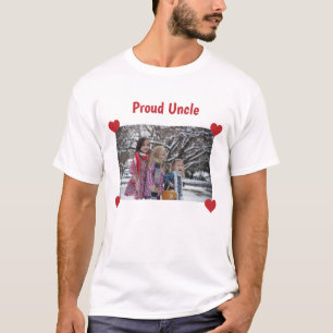 Camiseta Homenaje orgulloso Corazones de Amor Personalizar