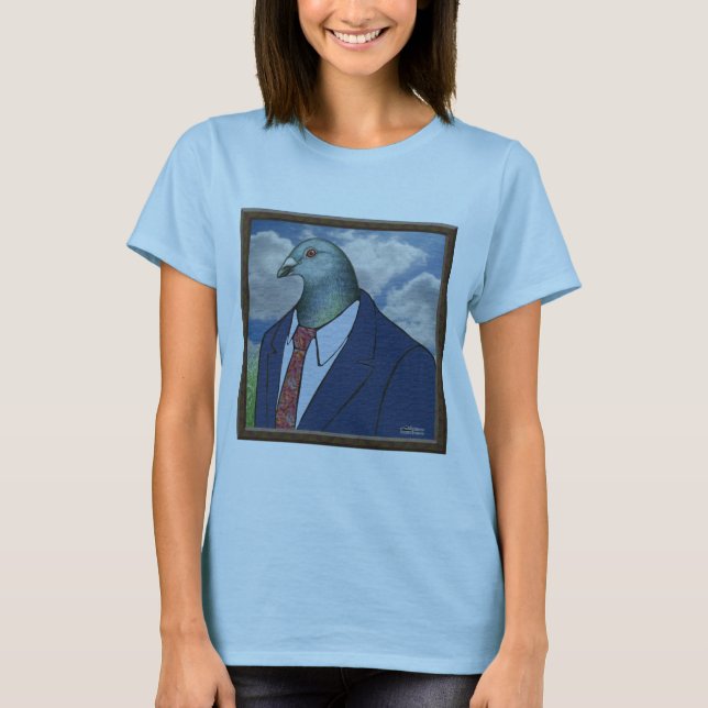 Camiseta Homer Suit con marco (Anverso)