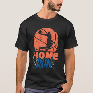 Camiseta Homerun Basketball Básbol Mash Up Hilarious Non