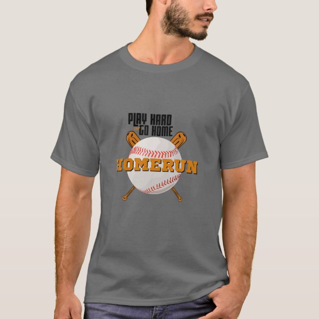 Camiseta Homerun Football - Go Sports Funny Team Baseball P (Anverso)