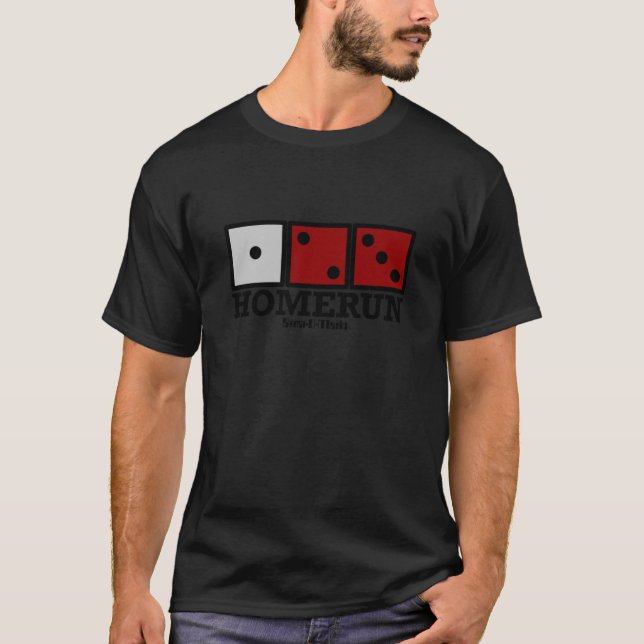 Camiseta Homerun Stratomatic Baseball TShirt (Anverso)
