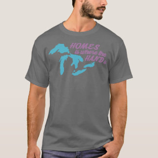 Camiseta HOMES is Where the Hand Is 