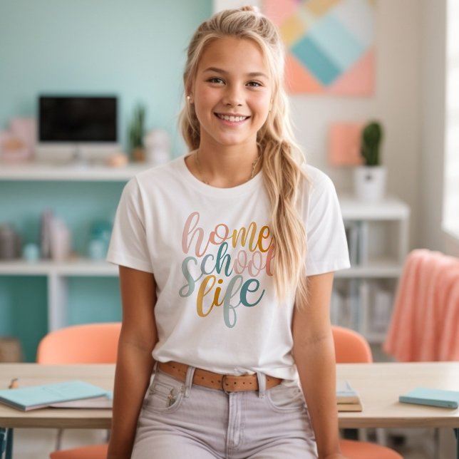 Camiseta Homeschool Life Signature Niños T-Shirt (Subido por el creador)