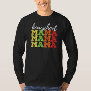 Camiseta Homeschool Mama Homeschooling Premium