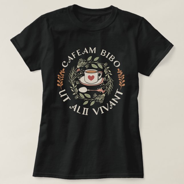 Camiseta Homeschool Mom Coffs Lovers CC Tutor Director de C (Diseño del anverso)