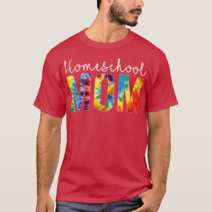 Camiseta Homeschool Mom Tie Dye Appreciation Day Hello Back