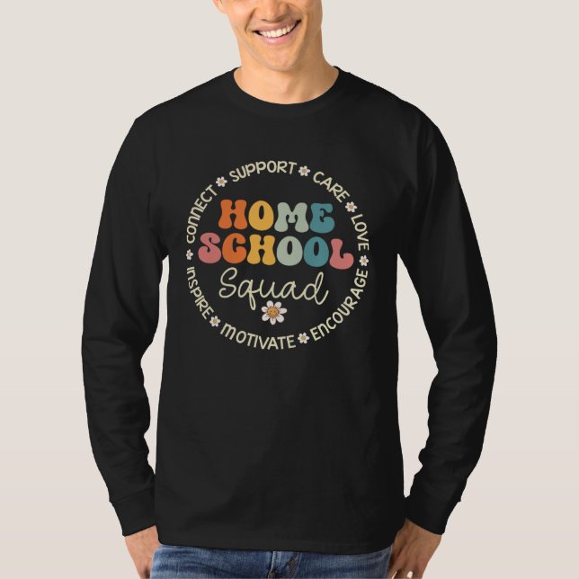 Camiseta Homeschool Squad Appreciation Week Back to School (Anverso)