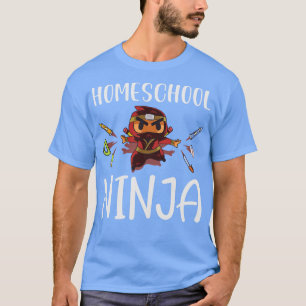 Camiseta Homeschooler Ninja Learning Homeschooling 