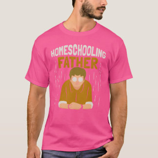 Camiseta Homeschooling Padre Homeschooling Papá Papi amigos