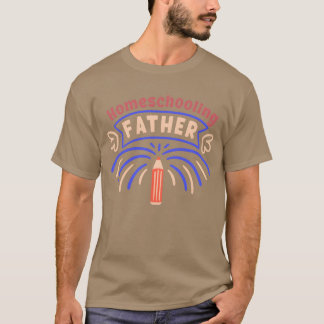 Camiseta Homeschooling Padre Papá Homeschool Papi niño