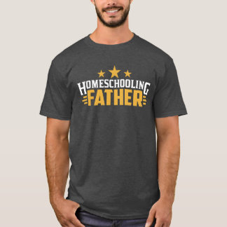 Camiseta Homeschooling Papá Papá Noel Retro de Homeschool