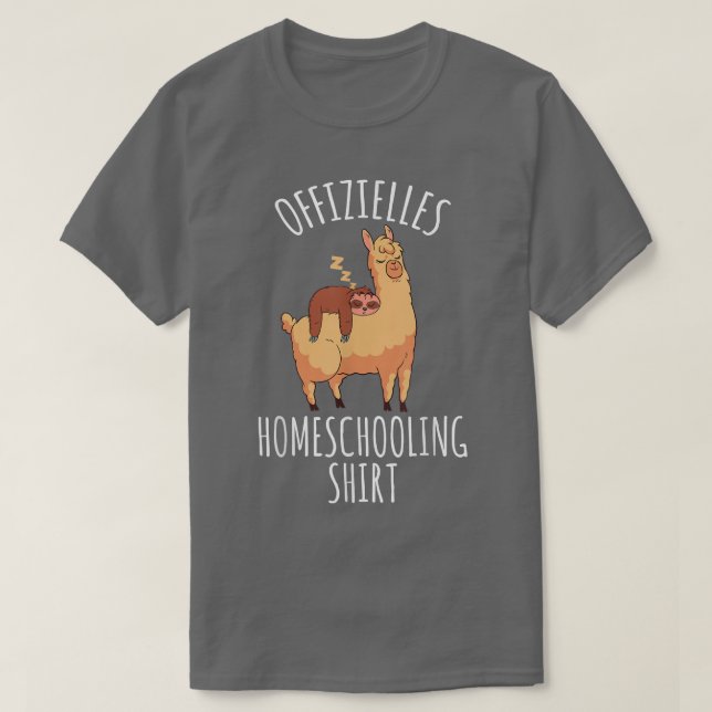 Camiseta Homeschooling Student School Child Primary School  (Diseño del anverso)