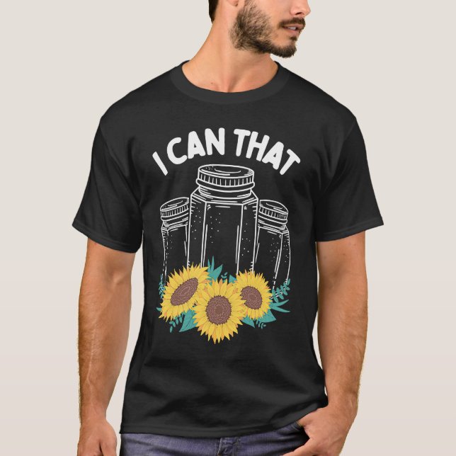 Camiseta Homestader I can that Canning Season Homegrown Foo (Anverso)