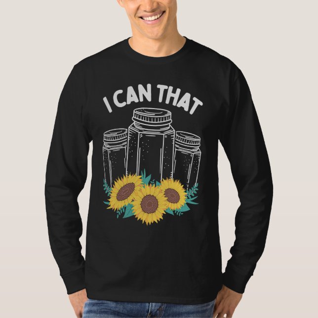 Camiseta Homestader I can that Canning Season Homegrown Foo (Anverso)