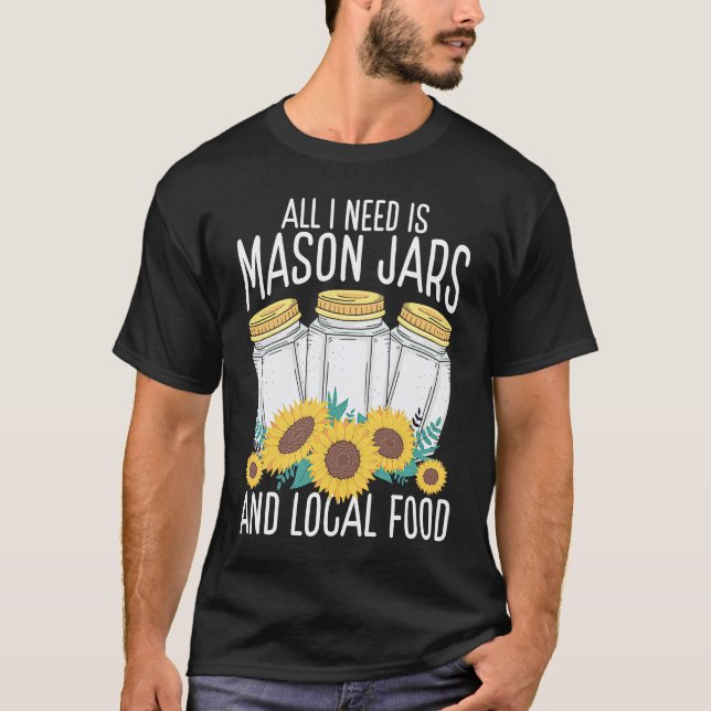 Camiseta Homesteading Homegrown Local Food Canning Season C (Anverso)