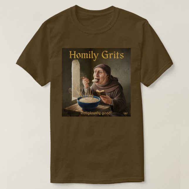 Camiseta Homily Grits (Diseño del anverso)