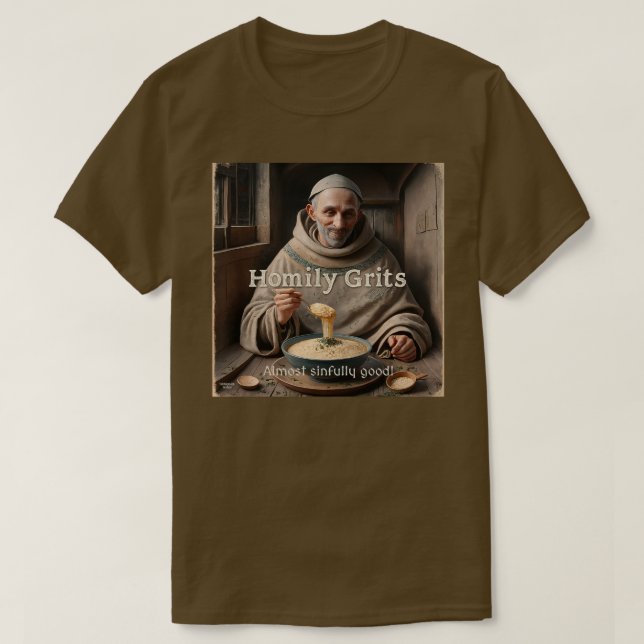 Camiseta Homily Grits (Diseño del anverso)