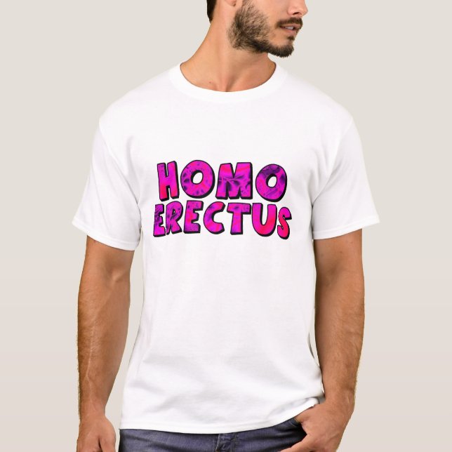 Camiseta Homo erectus (Anverso)