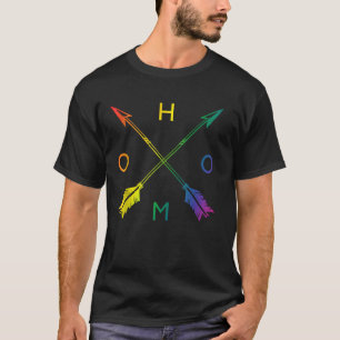 Camiseta Homo Gay Pride Arroja Camisas LGBT Arcoiris G