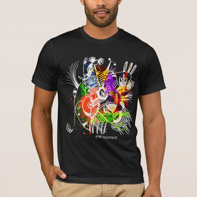 Camiseta Homo Neuroticus (Anverso)