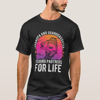 Camiseta Homólogos De Pesca De Abuelo Y Nieta Para Lif