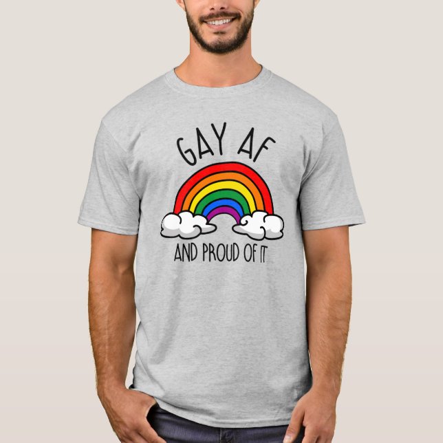 CAMISETA HOMOSEXUAL AF (Anverso)