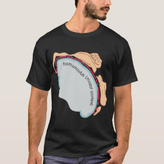 Camiseta Homunculus (corteza motora)
