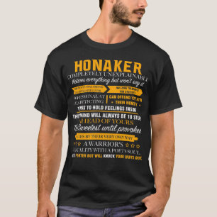 Camiseta HONAKER completamente inexplicable