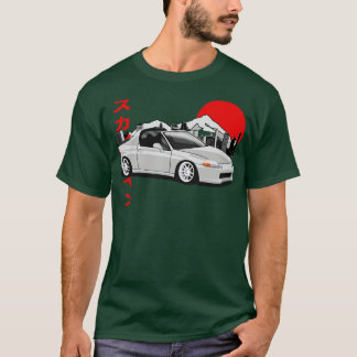 Camiseta Honda Civic Del Sol JDM Style