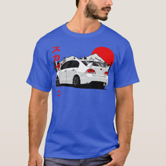 Camiseta Honda Civic FD Tipo R Estilo JDM